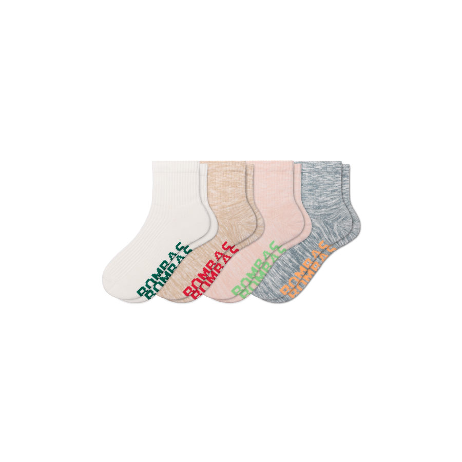 Women's Summer Ragg Quarter Sock 4-Pack - Modern Everyday Move