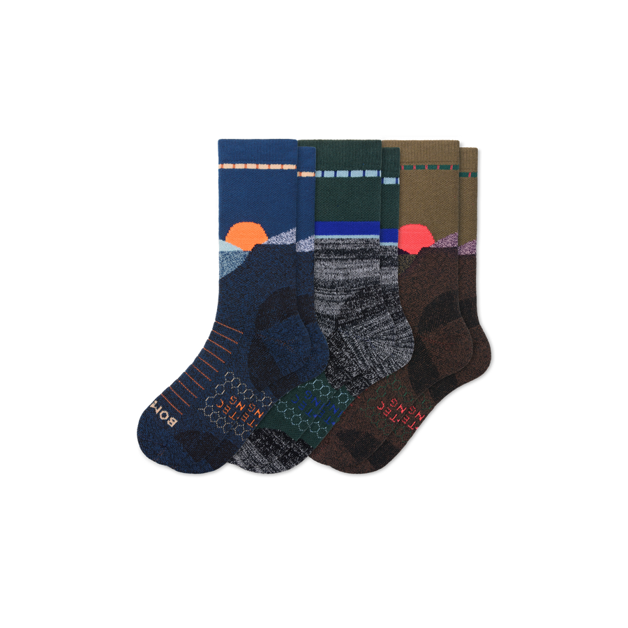 Women's Hiking Calf Sock 3-Pack - Steady Cushion