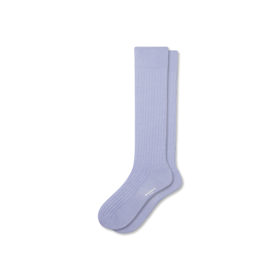 Women’s Rib Knee High Socks - Breathable Travel Fit