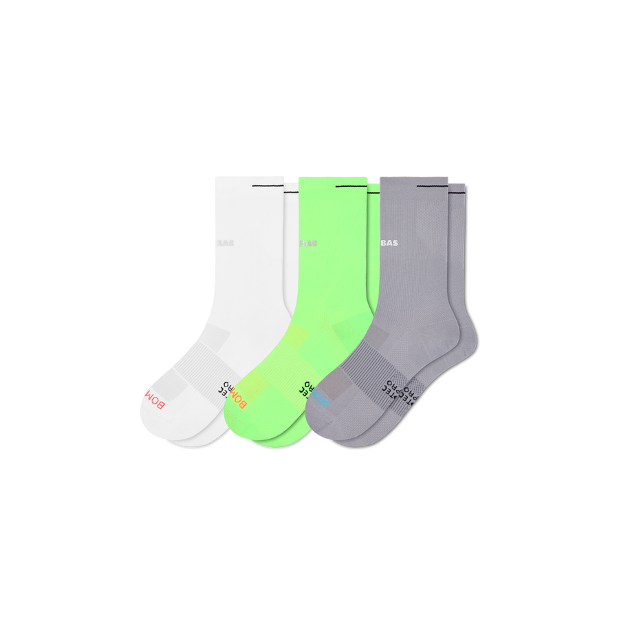 Women's RunPro Half Calf Sock 3-Pack - Comfort Studio Move