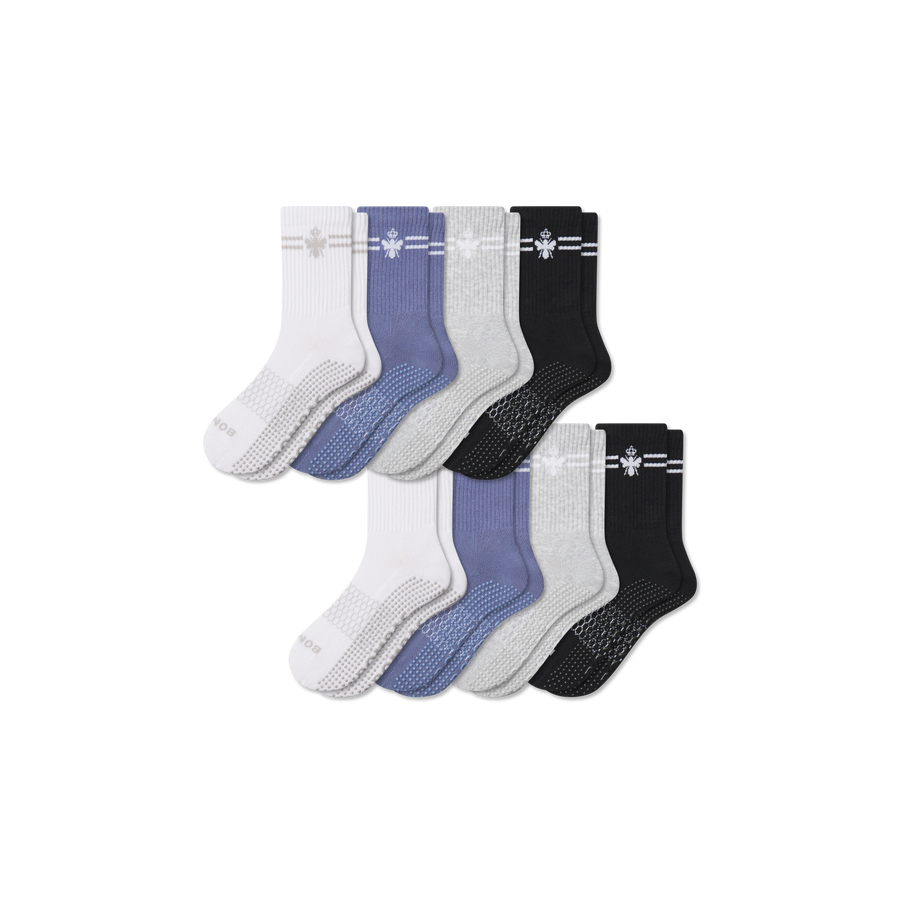 Women's Grippers Half Calf Sock 8-Pack - Easy Recovery Fit